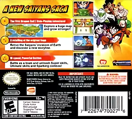 Image n° 2 - boxback : Dragon Ball Z - Attack of the Saiyans